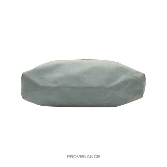 🔴 Gucci Microsuede Shopping Tote - Powder Blue - Picture 3 of 7